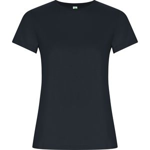 Roly CA6696 - GOLDEN WOMAN T-shirt manches courtes ceintré en coton biologique Ébène