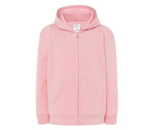 JHK JK290K - Sweat capuche zippé Rose