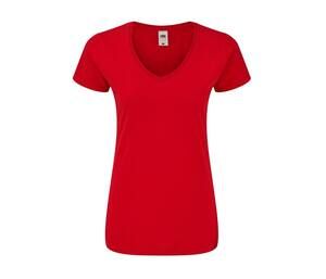 FRUIT OF THE LOOM SC155 - T-shirt femme col V