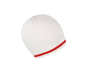 RESULT RC368 - NATIONAL BEANIE Blanc-Rouge