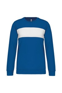Proact PA374 - Sweat-shirt en polyester pour enfants Sporty Royal Blue / White