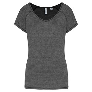 Proact PA4020 - T-shirt de sport écologique pour femme Marl Dark Grey