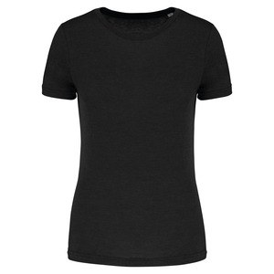 Proact PA4021 - T-shirt de sport à col rond Triblend pour femme Black
