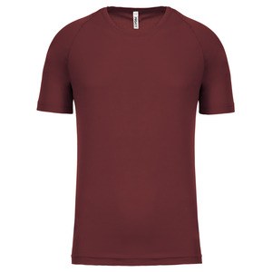 ProAct PA445 - T-SHIRT SPORT MANCHES COURTES ENFANT Wine