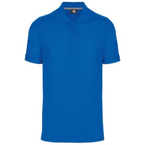 WK. Designed To Work WK274 - Polo homme manches courtes Light Royal Blue