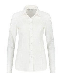 LEMON & SODA LEM3923 - Shirt Poplin mix LS for her Blanc