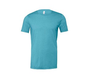 Bella+Canvas BE3001CVC - T-shirt unisexe chiné Heather Aqua