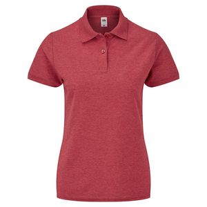 Fruit of the Loom 63-212-0 - Ladies Polo Blended Fabric