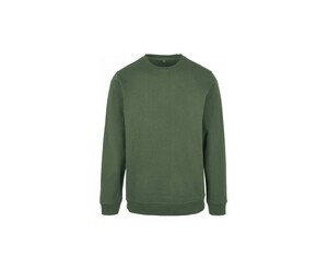 BUILD YOUR BRAND BYB003 - Sweat col rond Olive