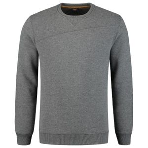 Tricorp T41 - Premium Sweater sweatshirt homme stone melange