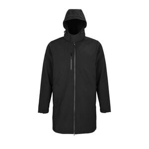 NEOBLU 03793 - Achille Men Manteau Long Softshell Homme Noir profond