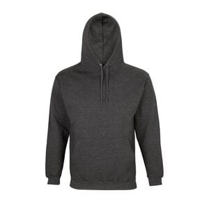 SOL'S 03815 - Condor Sweat Shirt Unisexe à Capuche Charcoal Melange