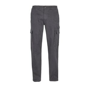 SOL'S 03820 - Docker Pantalon Stretch Homme Dark Grey