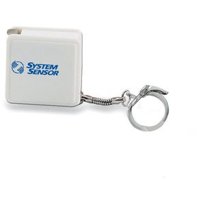 GiftRetail KC1124 - WATFORD Porte-clefs mètre de 1 m Blanc