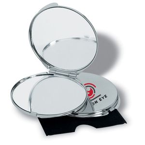 GiftRetail KC2204 - GUAPAS Miroir de luxe chromé shiny silver