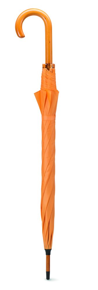 GiftRetail KC5131 - CUMULI Parapluie avec poignée en bois