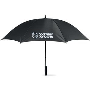 GiftRetail KC5187 - GRUSO Grand parapluie anti-tempête Noir
