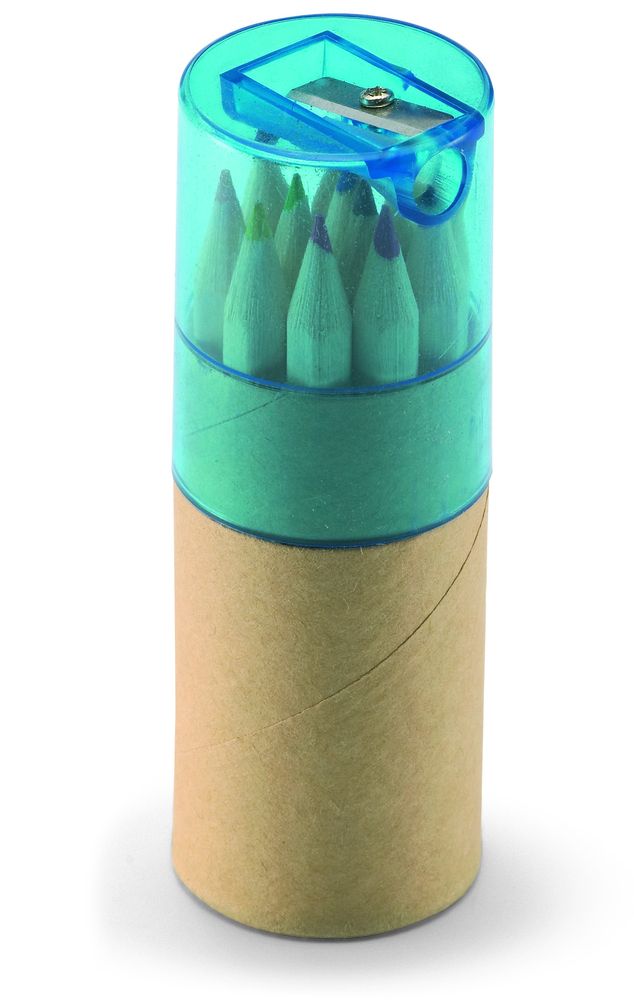 GiftRetail KC6230 - LAMBUT Tube 12 crayons de couleur K