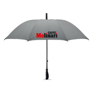 GiftRetail MO6132 - VISIBRELLA Parapluie réfléchissant matt silver