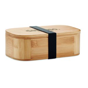 GiftRetail MO6378 - LADEN LARGE Lunch box en bambou 1L Wood