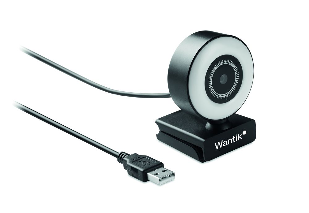 GiftRetail MO6395 - LAGANI Webcam HD 1080P et lumière