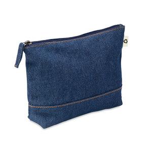 GiftRetail MO6421 - STYLE POUCH Trousse en denim recyclé