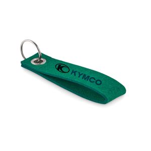 GiftRetail MO6508 - SUORA Porte-clés en feutre RPET Green