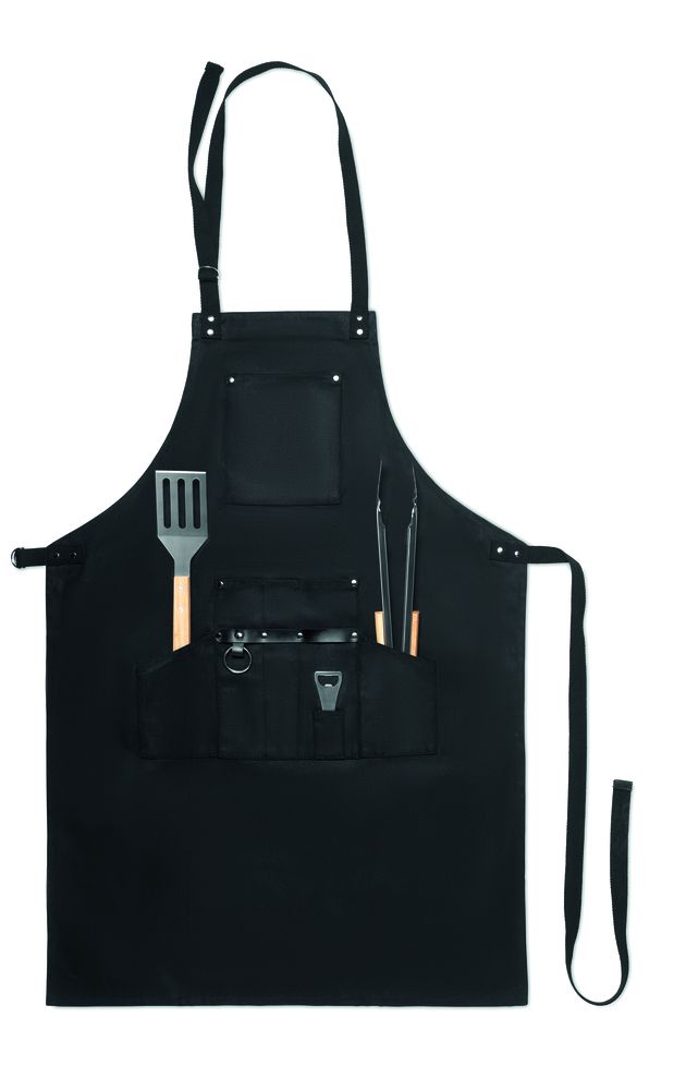 GiftRetail MO6538 - SOUS CHEF Tablier BBQ set