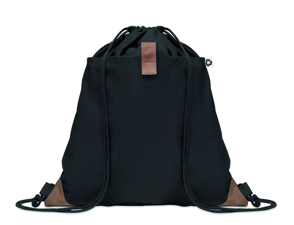 GiftRetail MO6550 - PANDA BAG Sac à cordon en coton recyclé