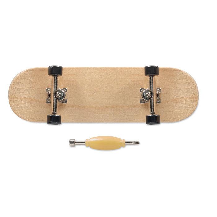 GiftRetail MO6594 - PIRUETTE Mini skateboard en bois