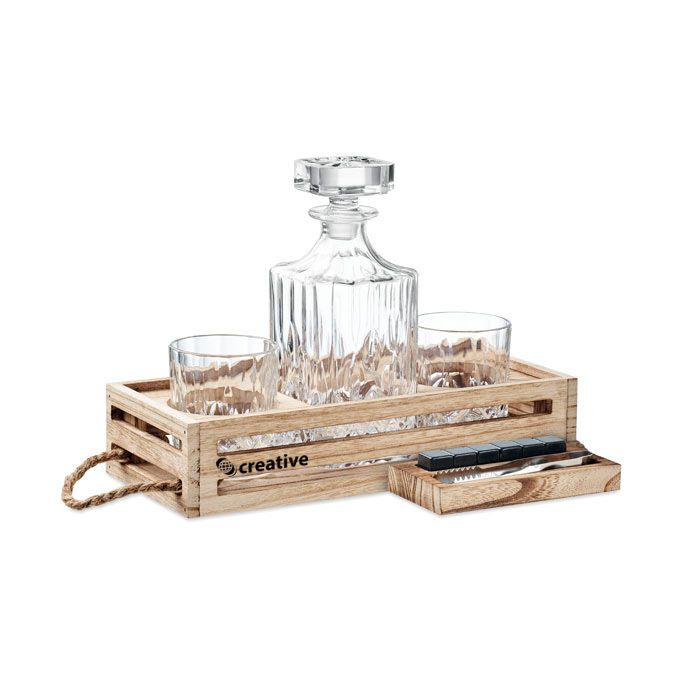 GiftRetail MO6626 - BIGWHISK Set à whisky de luxe