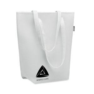 GiftRetail MO6660 - NATA Sac Shopping en feutre RPET Blanc