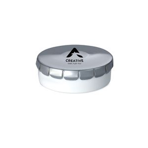 GiftRetail MO7232 - MINTO Boîte menthes sans sucre matt silver