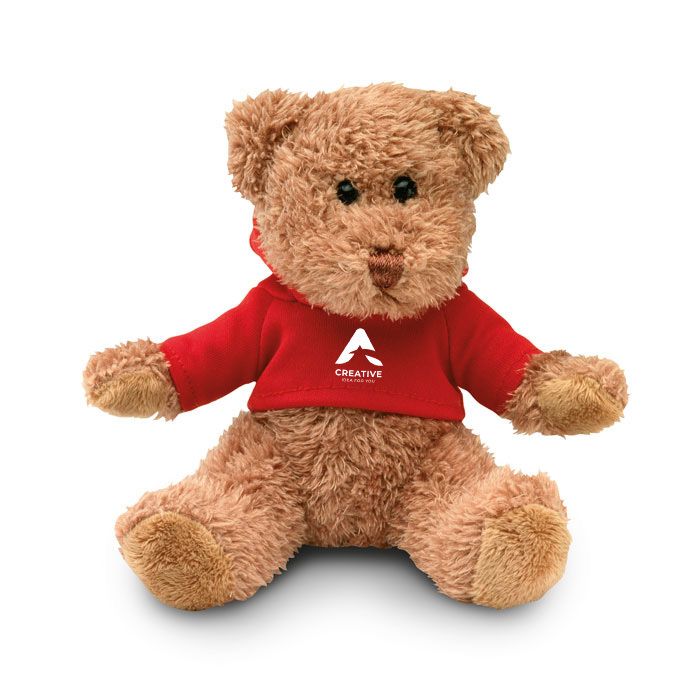 GiftRetail MO7375 - JOHNNY Ours en peluche avec T-shirt