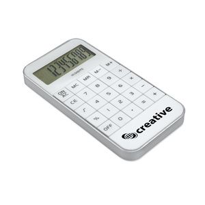 GiftRetail MO8192 - ZACK Calculatrice Blanc