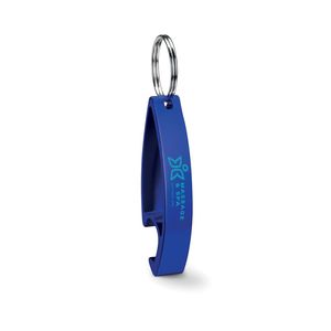 GiftRetail MO8664 - COLOUR TWICES Décapsuleur porte-clés Bleu