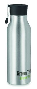 GiftRetail MO8920 - MADISON Gourde en aluminium, 500ml Noir