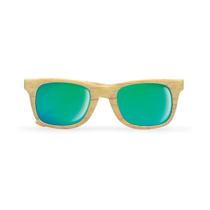 GiftRetail MO9022 - WOODIE Lunettes monture effet bois