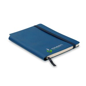 GiftRetail MO9108 - SOFTNOTE Carnet A5 en PU Bleu