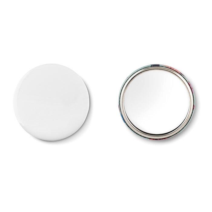 GiftRetail MO9335 - MIRROR Pins en métal avec miroir