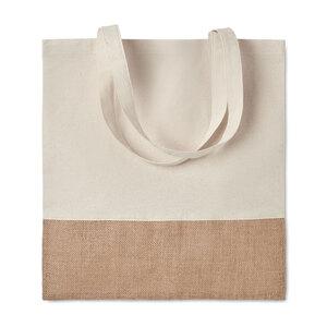 GiftRetail MO9518 - INDIA TOTE Sac à provisions avec jute.