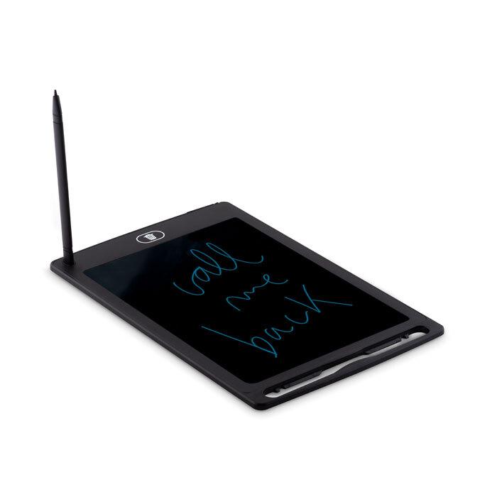 GiftRetail MO9537 - BLACK Tablette d'écriture écran LCD 8