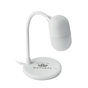 GiftRetail MO9675 - CAPUSLA Lampe de bureau sans fil Blanc