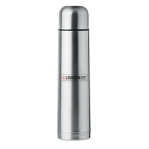 GiftRetail MO9703 - BIG CHAN Bouteille thermos 1 litre matt silver