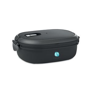 GiftRetail MO9759 - LUX LUNCH Lunch box en PP Noir