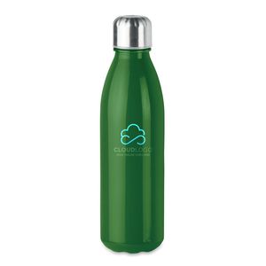 GiftRetail MO9800 - ASPEN GLASS Bouteille en verre 650ml Green