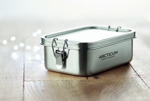 GiftRetail MO9938 - CHAN LUNCHBOX Lunch box en acier inox. 750ml matt silver