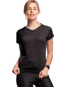 Mustaghata GAZELLE - T-Shirt Running Femme 125 g/m² Noir