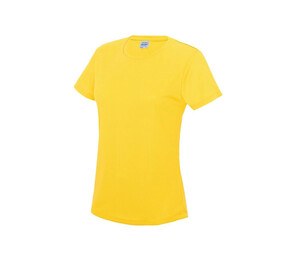 JUST COOL JC005 - T-shirt femme respirant Neoteric™ Sun Yellow