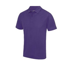 JUST COOL JC040 - Polo homme respirant Purple